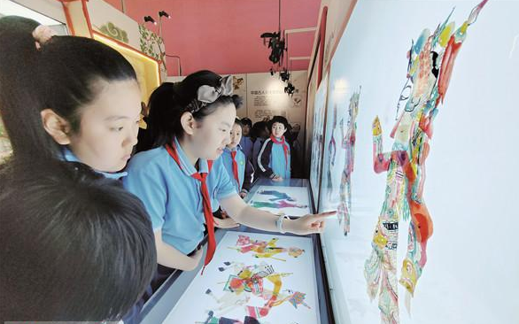 皮影非遗科技文化展来洛巡展
